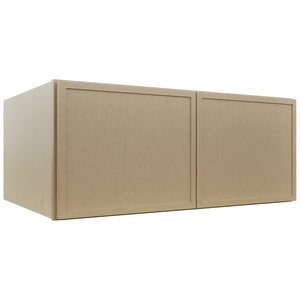 Fabuwood Luna Natural Oak W361524 Wall Deep Cabinet, Front View