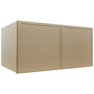 Fabuwood Luna Natural Oak W361824 Wall Deep Cabinet, Front View