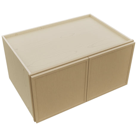 Fabuwood Luna Natural Oak W361824 Wall Deep Cabinet, Top View