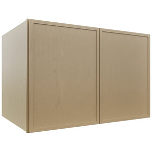 Fabuwood Luna Natural Oak W362424 Wall Deep Cabinet, Front View