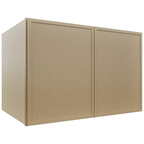 Fabuwood Luna Natural Oak W362424 Wall Deep Cabinet, Front View