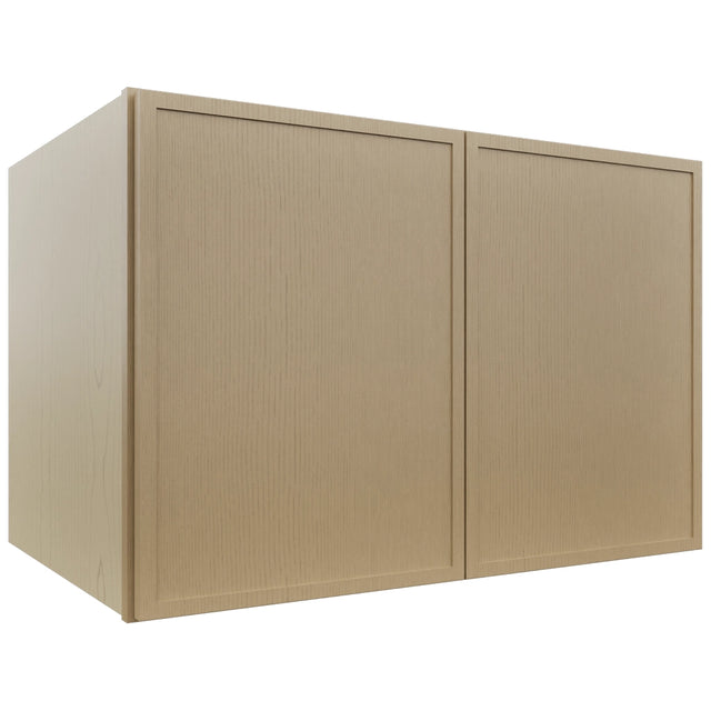 Fabuwood Luna Natural Oak W362424 Wall Deep Cabinet, Front View