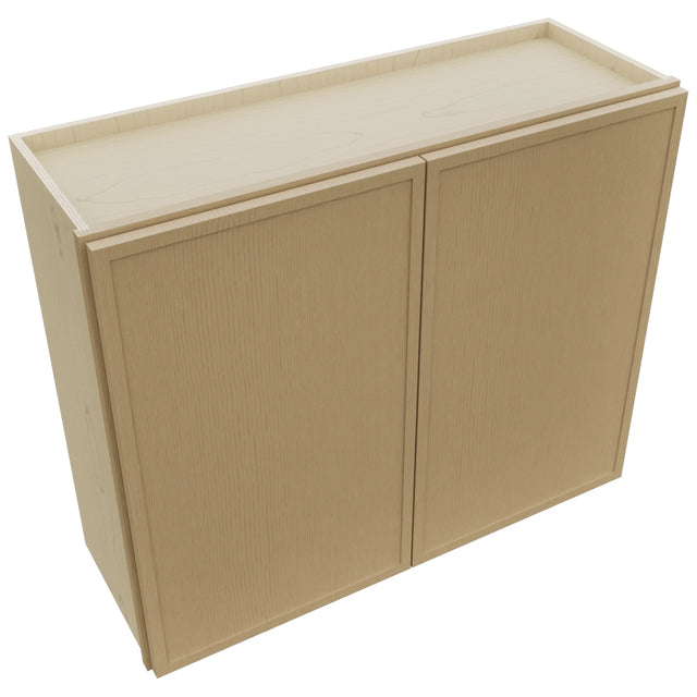 Fabuwood Luna Natural Oak W3630 Wall Standard Cabinet, Top View