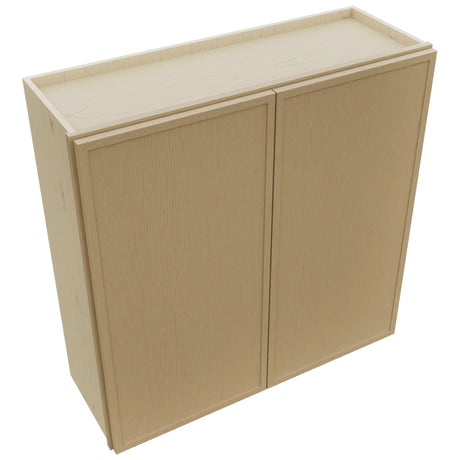 Fabuwood Luna Natural Oak W3636 Wall Standard Cabinet, Top View