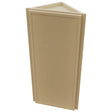 Fabuwood Luna Natural Oak WAE1236 Wall Angle End Cabinet, Top View