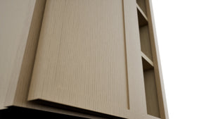 Fabuwood Luna Natural Oak WBC2430 Wall Corner Blind Cabinet, Detail View