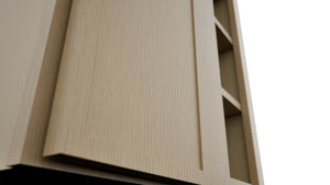 Fabuwood Luna Natural Oak WBC2436 Wall Corner Blind Cabinet, Detail View