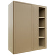 Fabuwood Luna Natural Oak WBC3036 Wall Corner Blind Cabinet, Front View