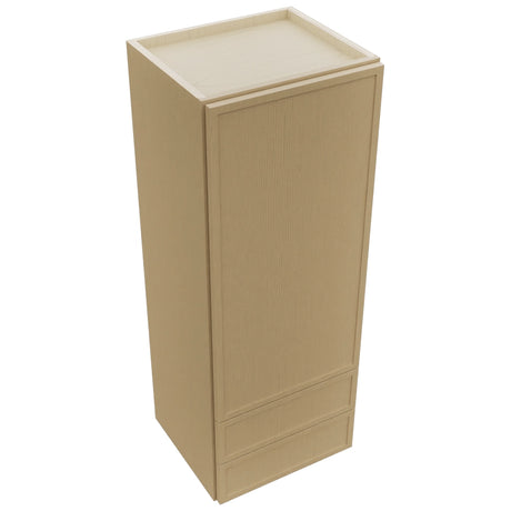 Fabuwood Luna Natural Oak WD1848 Wall Drawer Cabinet, Top View