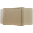 Fabuwood Luna Natural Oak WDC2415 Wall Corner Diagonal Cabinet, Front View