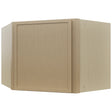 Fabuwood Luna Natural Oak WDC2418 Wall Corner Diagonal Cabinet, Front View