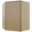 Fabuwood Luna Natural Oak WDC2430 Wall Corner Diagonal Cabinet, Front View
