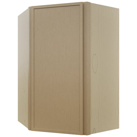 Fabuwood Luna Natural Oak WDC2436 Wall Corner Diagonal Cabinet, Front View