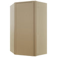 Fabuwood Luna Natural Oak WDC2442 Wall Corner Diagonal Cabinet, Front View