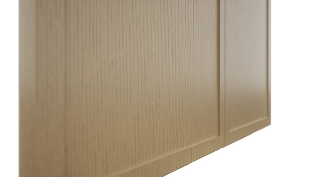 Fabuwood Luna Natural Oak WP-T90 Panel, Detail View