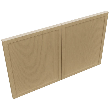 Fabuwood Luna Natural Oak WP-W1524D Panel, Top View