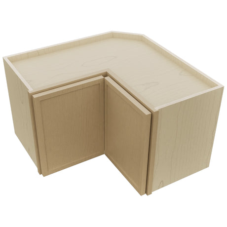 Fabuwood Luna Natural Oak WPC2415 Wall Corner Pie Cabinet, Top View