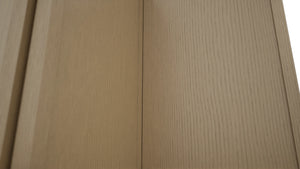 Fabuwood Luna Natural Oak WPC2418 Wall Corner Pie Cabinet, Detail View