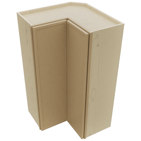 Fabuwood Luna Natural Oak WPC2442 Wall Corner Pie Cabinet, Top View