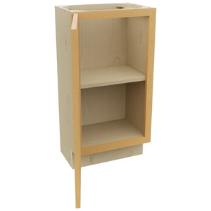 Fabuwood Luna Timber B18FD-12D Base Full Door Cabinet, Open View
