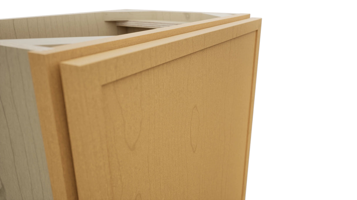 Fabuwood Luna Timber B18FD-12D Base Full Door Cabinet, Detail View
