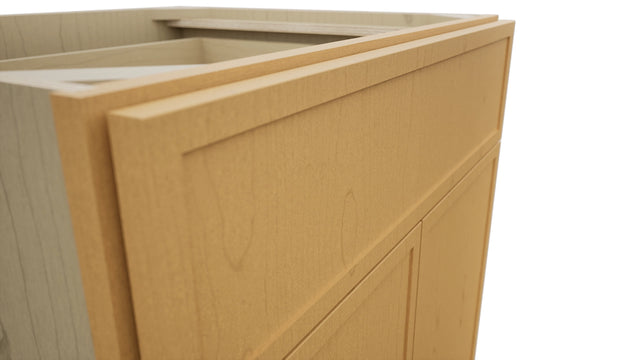 Fabuwood Luna Timber B27 Base Standard Cabinet, Detail View