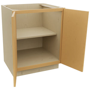 Fabuwood Luna Timber B27FD Base Full Door Cabinet, Open View