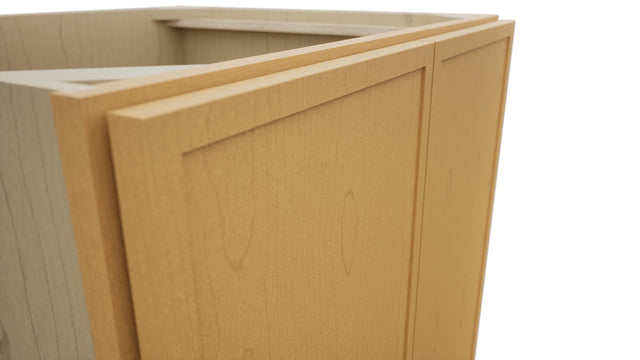 Fabuwood Luna Timber B27FD Base Full Door Cabinet, Detail View
