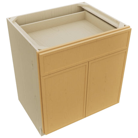 Fabuwood Luna Timber B30 Base Standard Cabinet, Top View