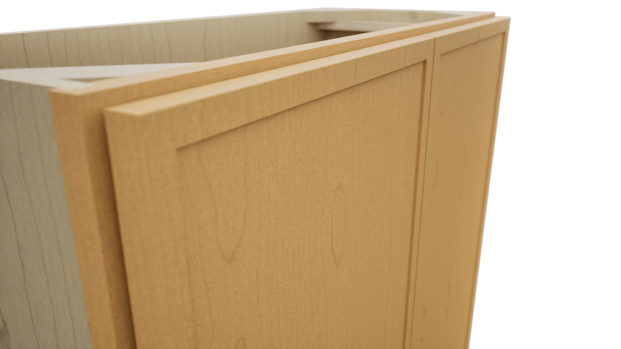 Fabuwood Luna Timber B30FD-12D Base Full Door Cabinet, Detail View