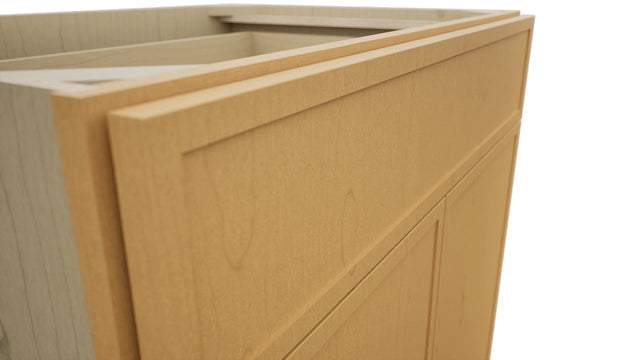 Fabuwood Luna Timber B33SDF Base Standard Cabinet, Detail View
