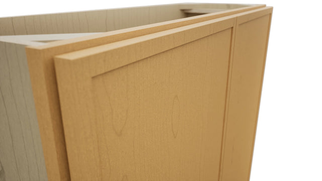 Fabuwood Luna Timber B36FD-12D Base Full Door Cabinet, Detail View