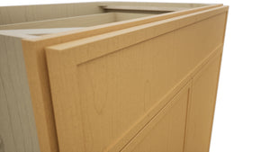 Fabuwood Luna Timber B36SDF Base Standard Cabinet, Detail View