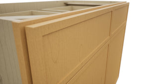 Fabuwood Luna Timber B42 Base Standard Cabinet, Detail View