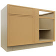 Fabuwood Luna Timber BLB48/51 Base Corner Blind Cabinet, Front View