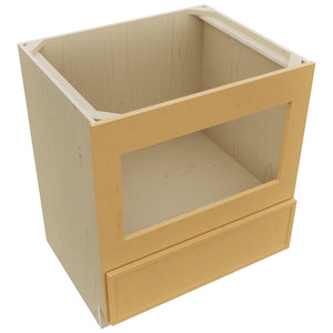 Fabuwood Luna Timber BMC30 Base Microwave Cabinet, Top View