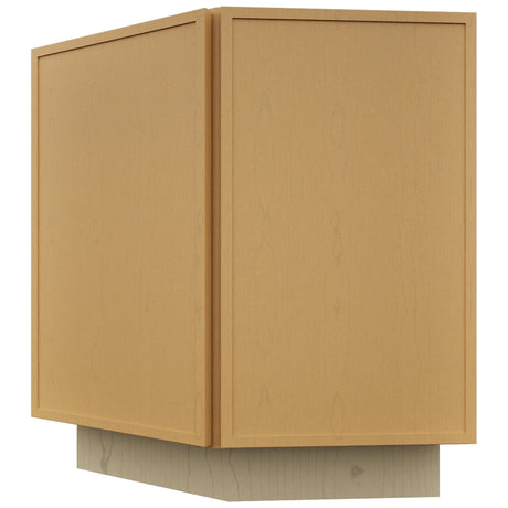 Fabuwood Luna Timber BRA24 Base Return Angle Cabinet, Front View