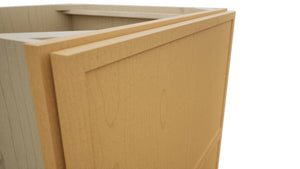 Fabuwood Luna Timber DB24-2 Base 2 Drawers Cabinet, Detail View