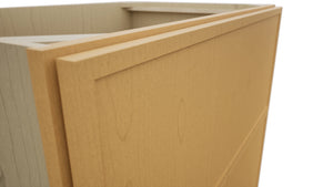 Fabuwood Luna Timber DB36-2 Base 2 Drawers Cabinet, Detail View