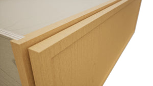 Fabuwood Luna Timber DBS36 Base Bench Seat Cabinet, Detail View