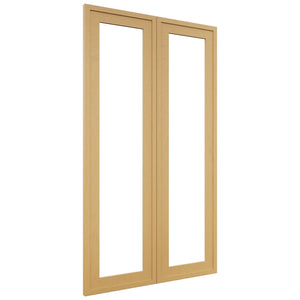Fabuwood Luna Timber DS DFG2442 Wall Prepped Door, Front View