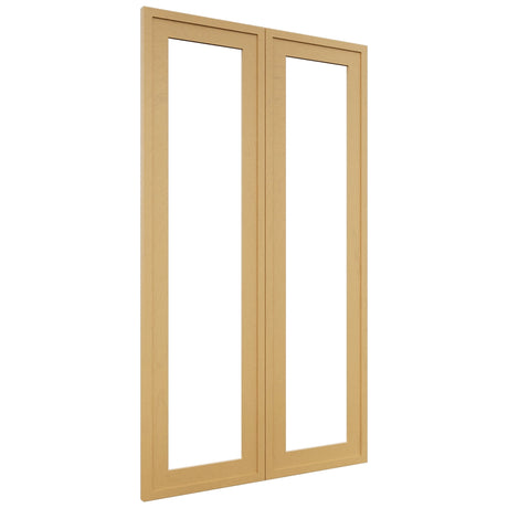Fabuwood Luna Timber DS DFG2442 Wall Prepped Door, Front View