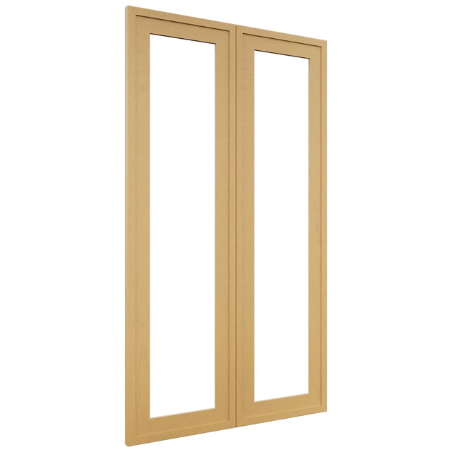 Fabuwood Luna Timber DS DFG2442 Wall Prepped Door, Front View