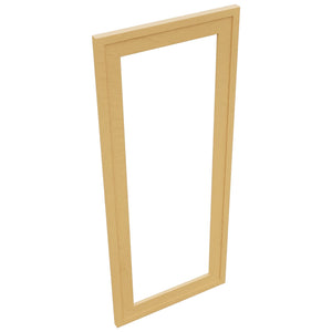 Fabuwood Luna Timber DS DFGD2436 Wall Prepped Door, Top View