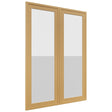 Fabuwood Luna Timber DS GDW3042 Wall Glass Door, Front View