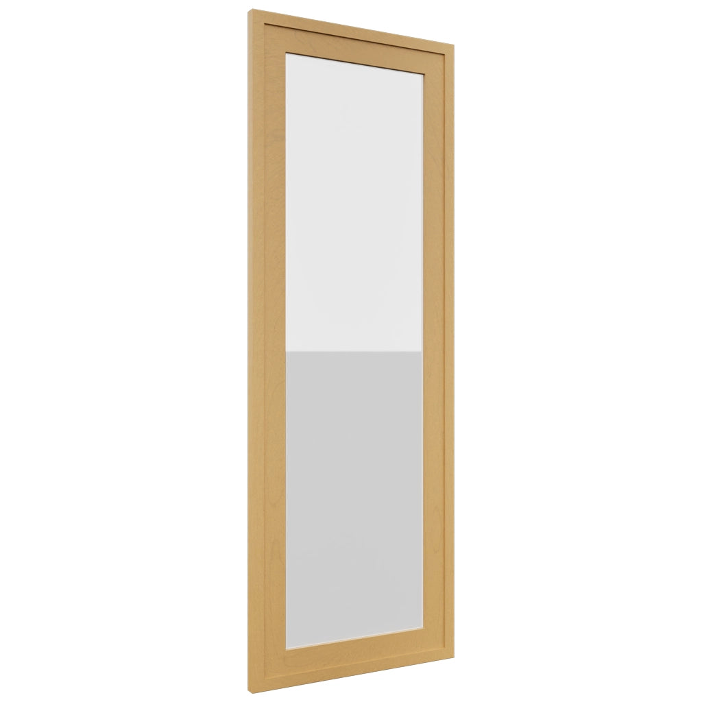 Fabuwood Luna Timber DS GDWDC2442 Wall Glass Door, Front View