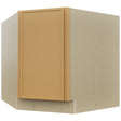 Fabuwood Luna Timber DSB36FD Base Corner Diagonal Sink Cabinet, Front View