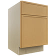 Fabuwood Luna Timber FD18 Vanity Desk, Front View