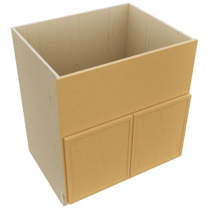 Fabuwood Luna Timber FS30 Base Farm Sink Cabinet, Top View