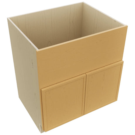 Fabuwood Luna Timber FS30 Base Farm Sink Cabinet, Top View